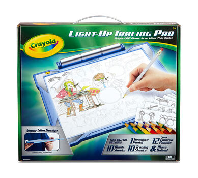 Light Up Tracing Pad - Blue - Crayola