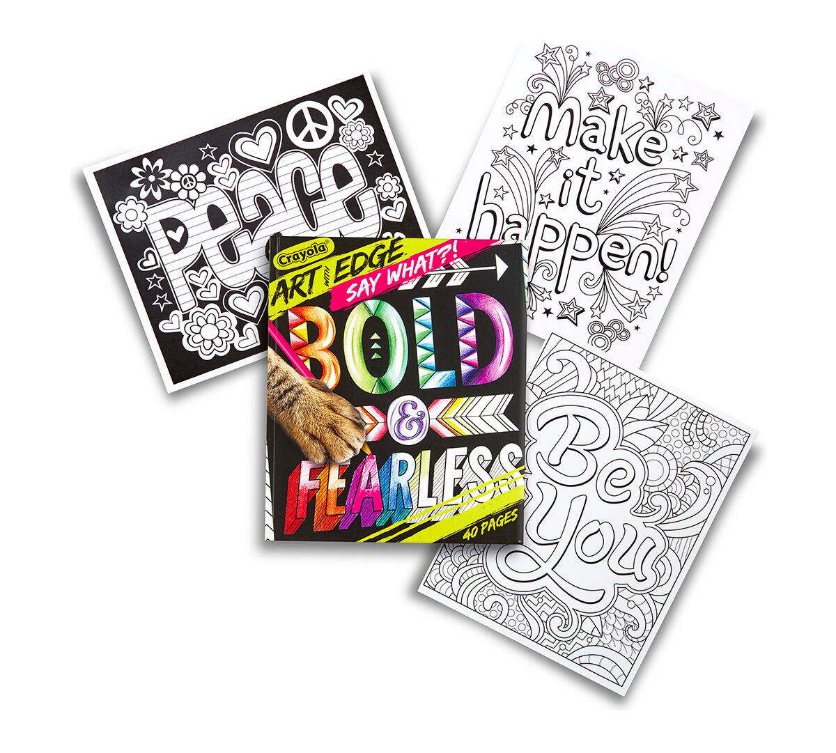 Crayola Art Edge Coloring Pages Art with Edge Say What Crayola