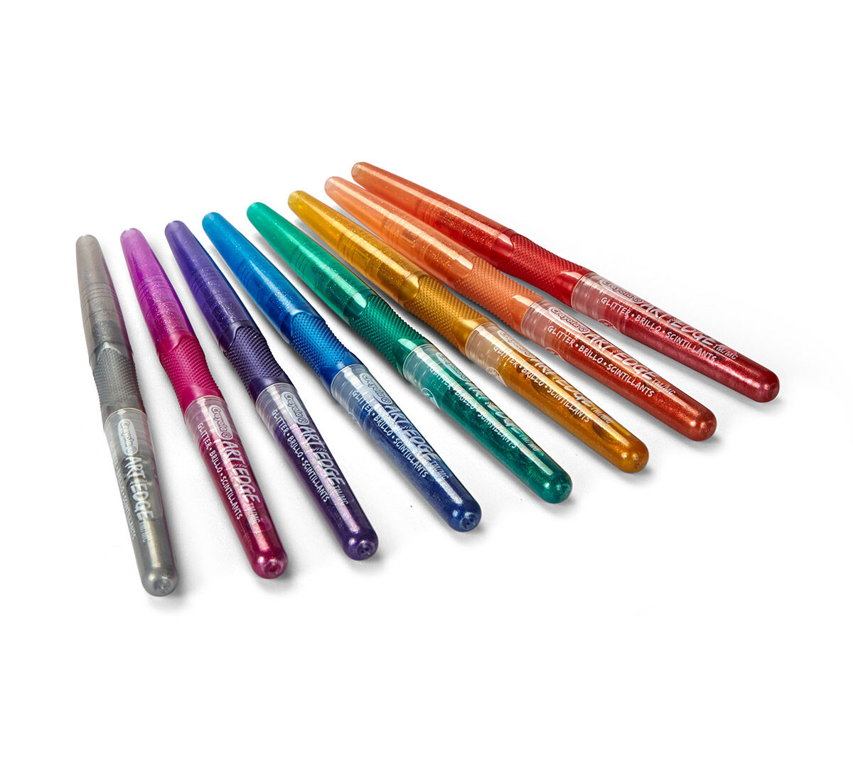 Crayola Art With Edge, Glitter Markers, 8 count, Art Tools, Coloring