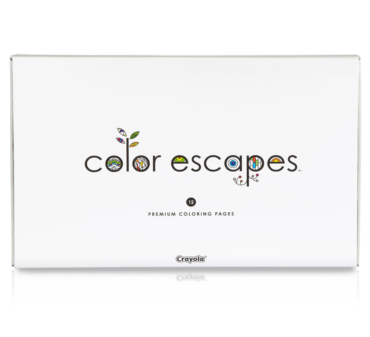 Color Escapes Adult Coloring Kit Garden Crayola Pages
