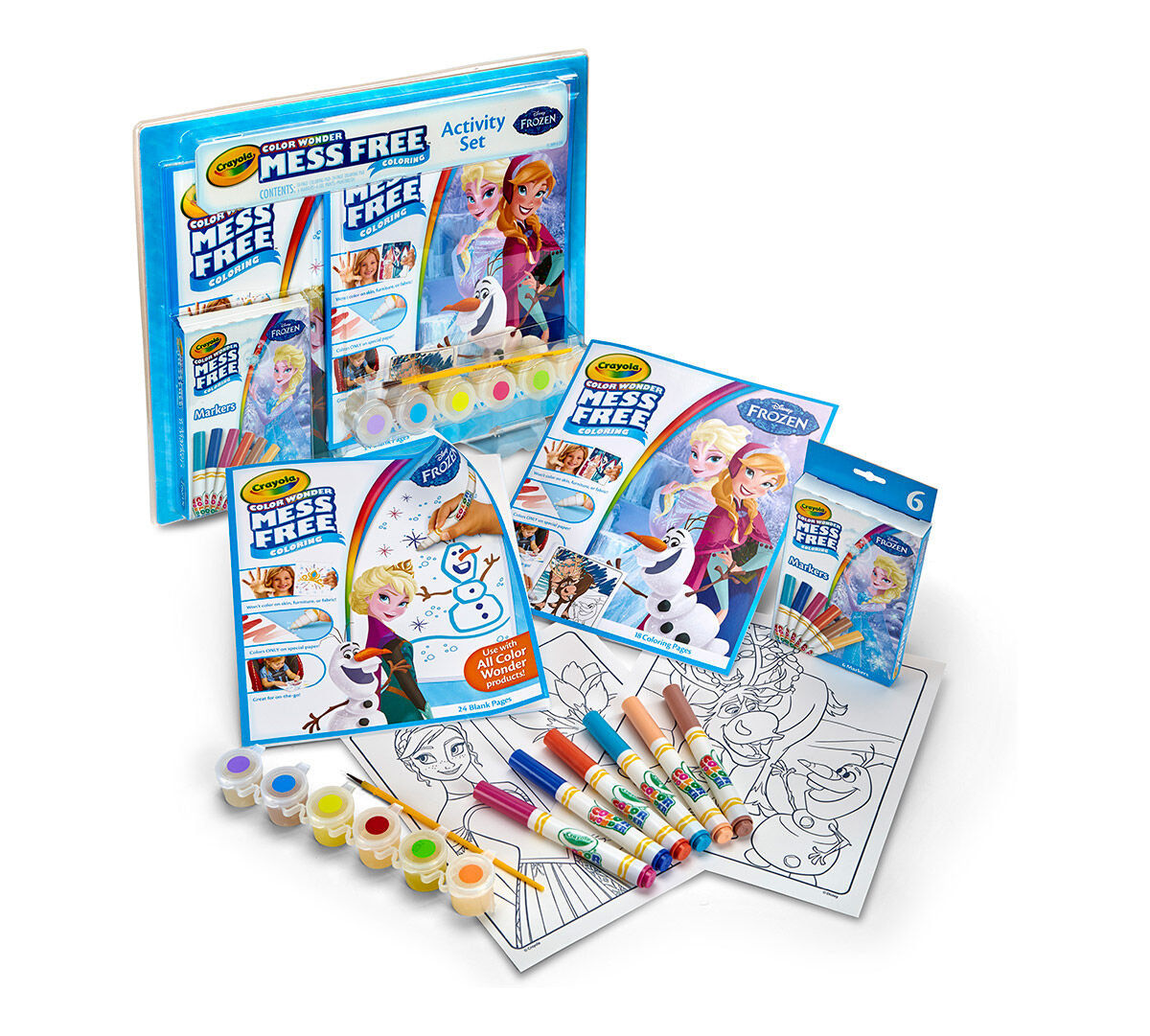 Color Wonder Mess Free Frozen Activity Set - Crayola