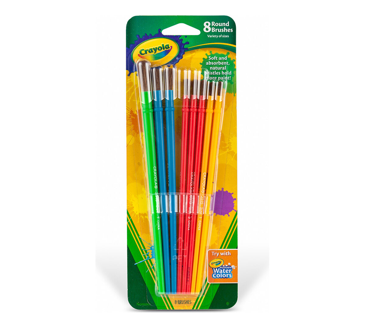 8 ct Paint Brushes 8 ct Paint Brushes