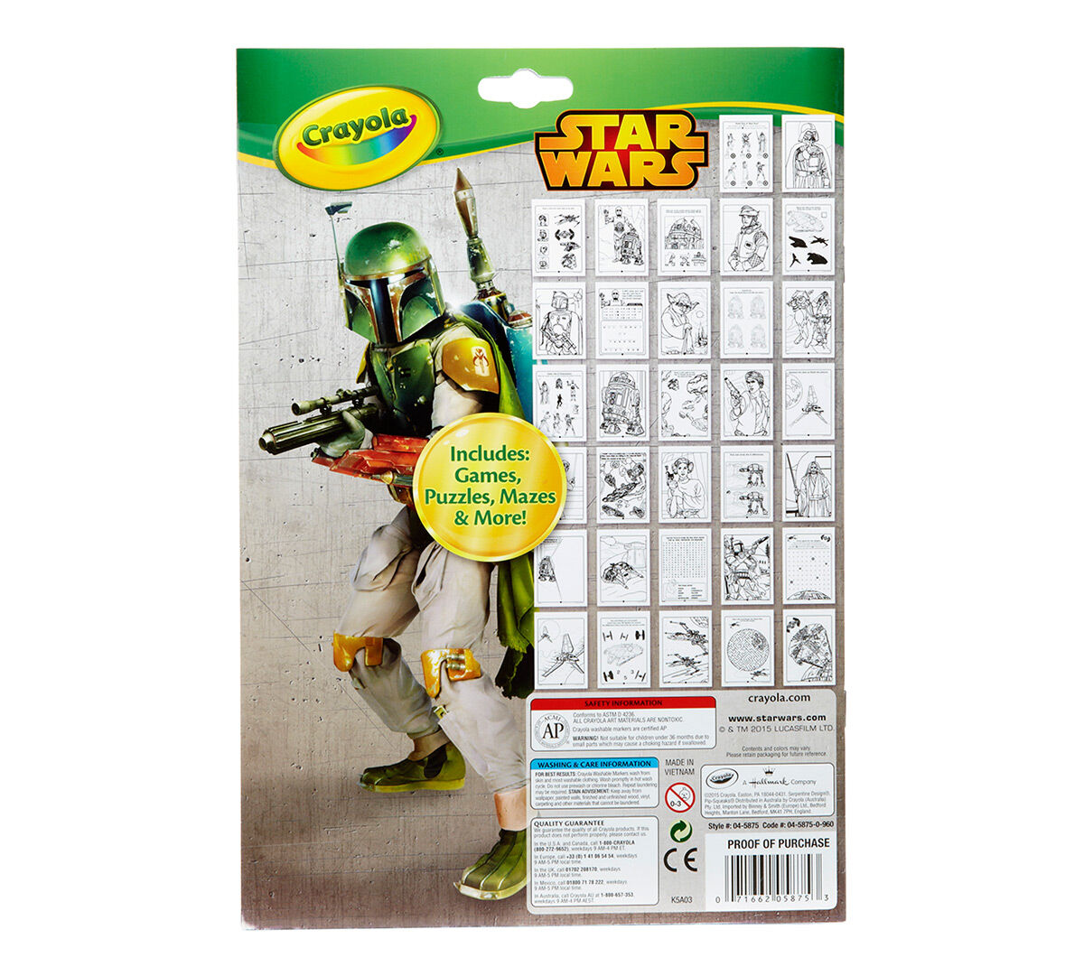 Crayola Coloring & Activity Pad - Star Wars - Crayola Crayola Coloring & Activity Pad - Star Wars - Crayola