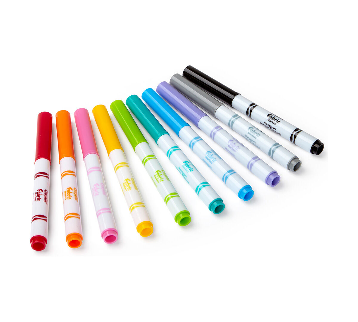 Fine Line Fabric Markers, 10 ct. Crayola