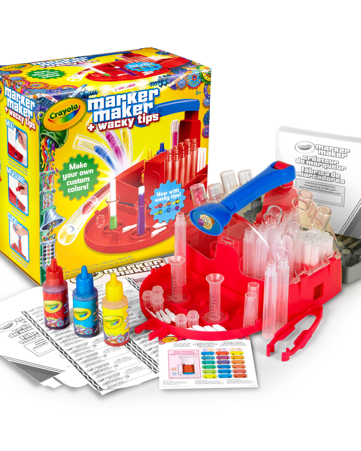 Marker Maker W/ Wacky Tips and Refill Bundle Crayola