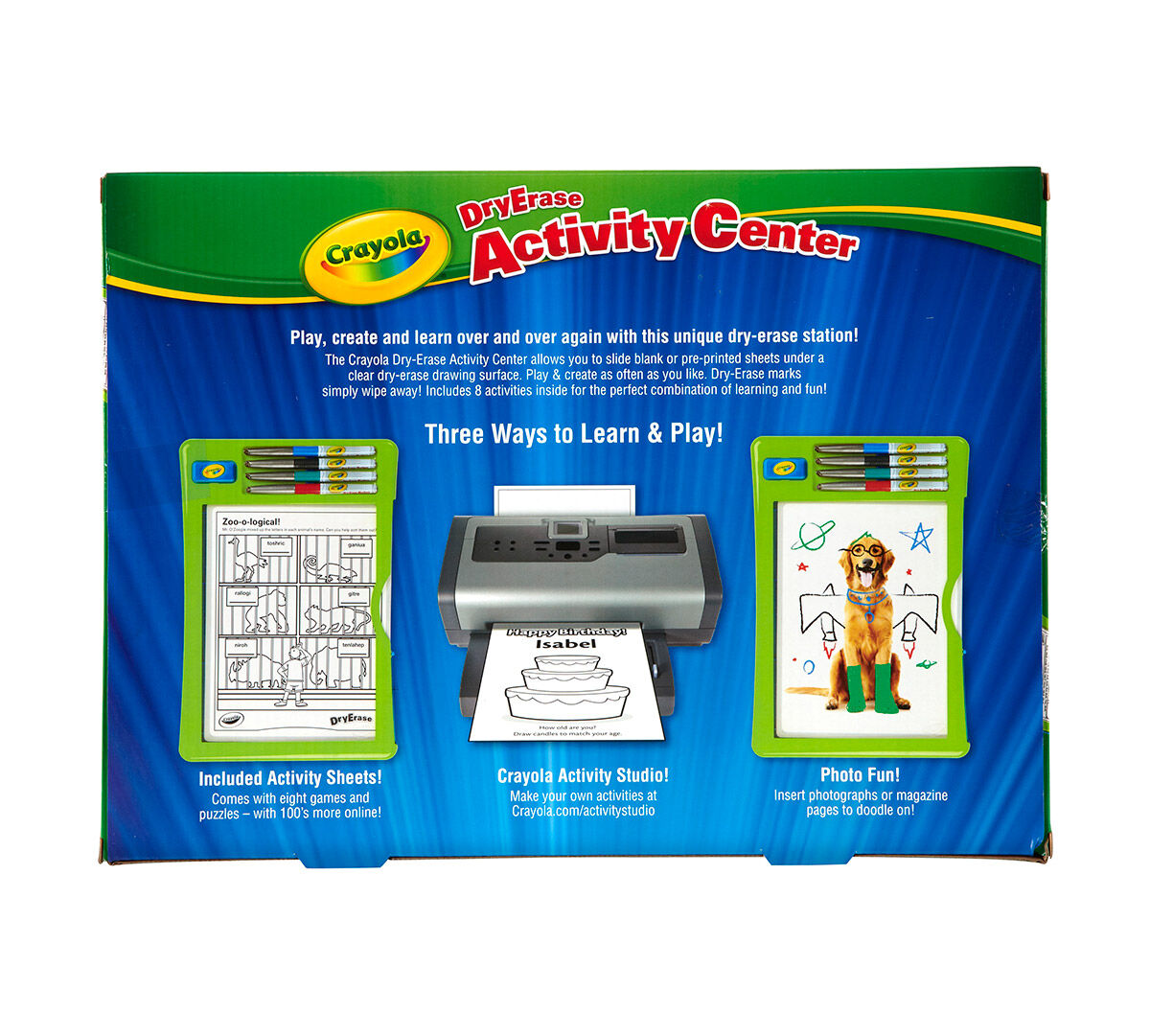 Dry Erase Activity Center Crayola