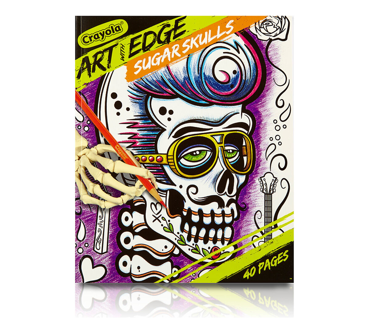 Art with Edge Sugar Skulls Crayola