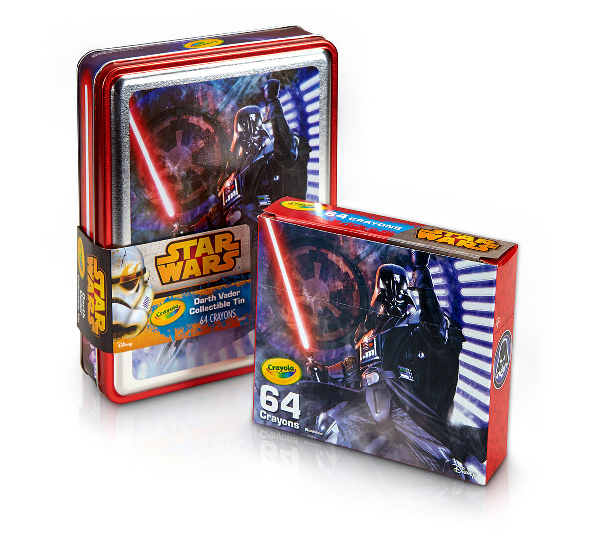 Star Wars, Darth Vader Tin and Crayon Box