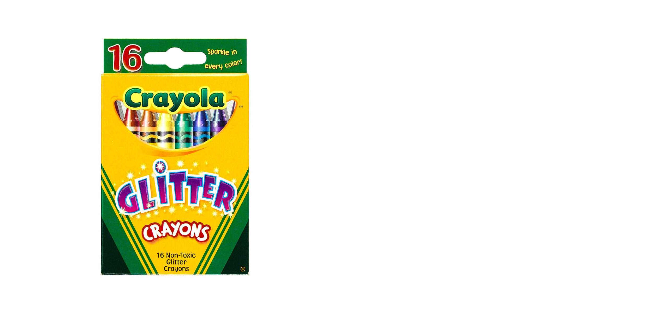 Crayola Glitter Crayons 16 ct. Crayola