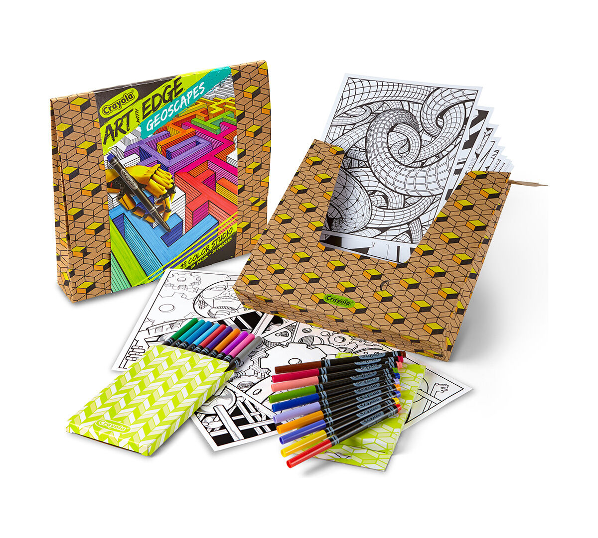 Art with Edge, Geoscapes Crayola