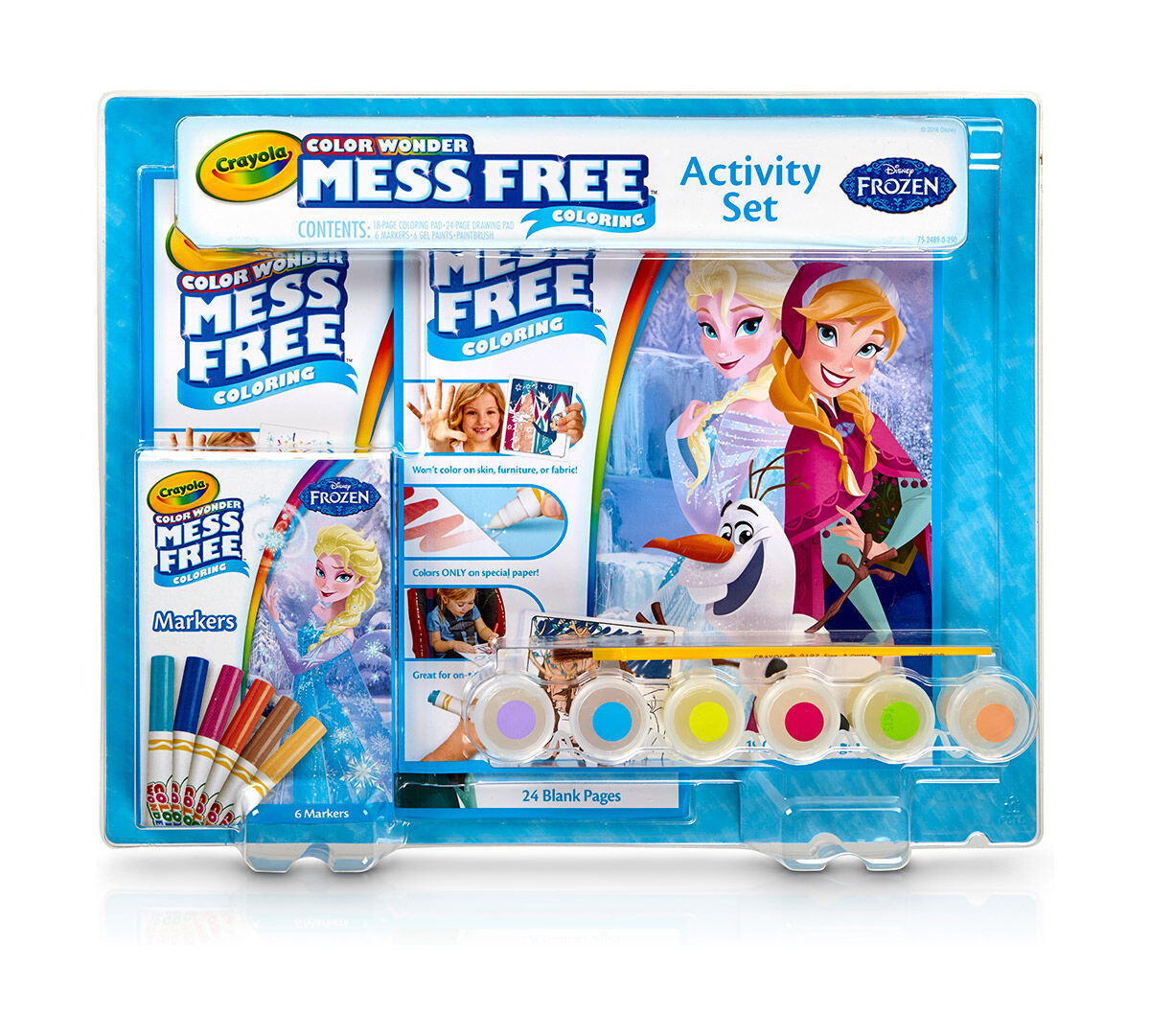 Color Wonder Mess Free Frozen Activity Set - Crayola