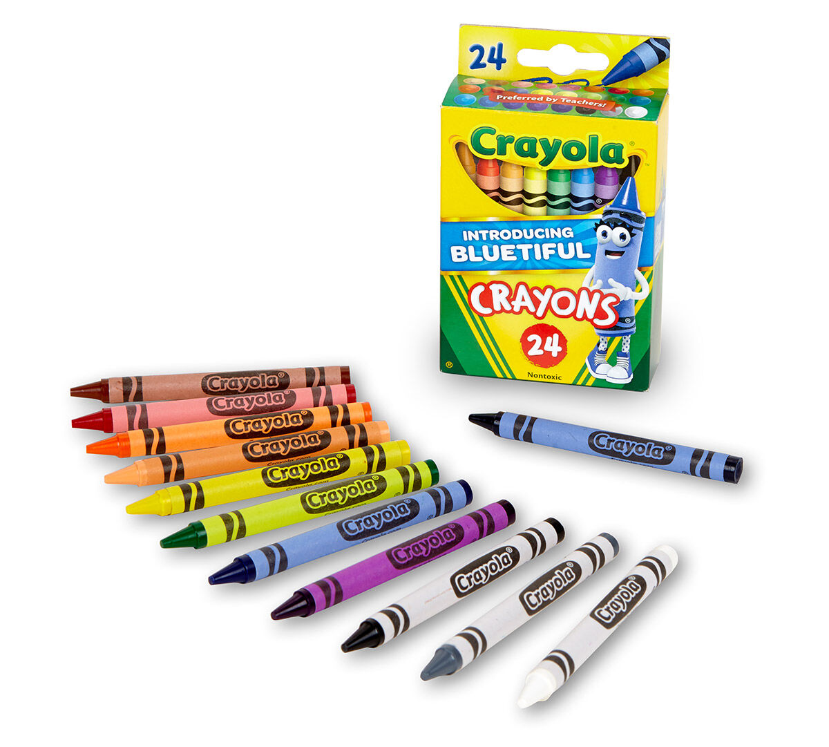 Bluetiful Crayola 24 Crayons