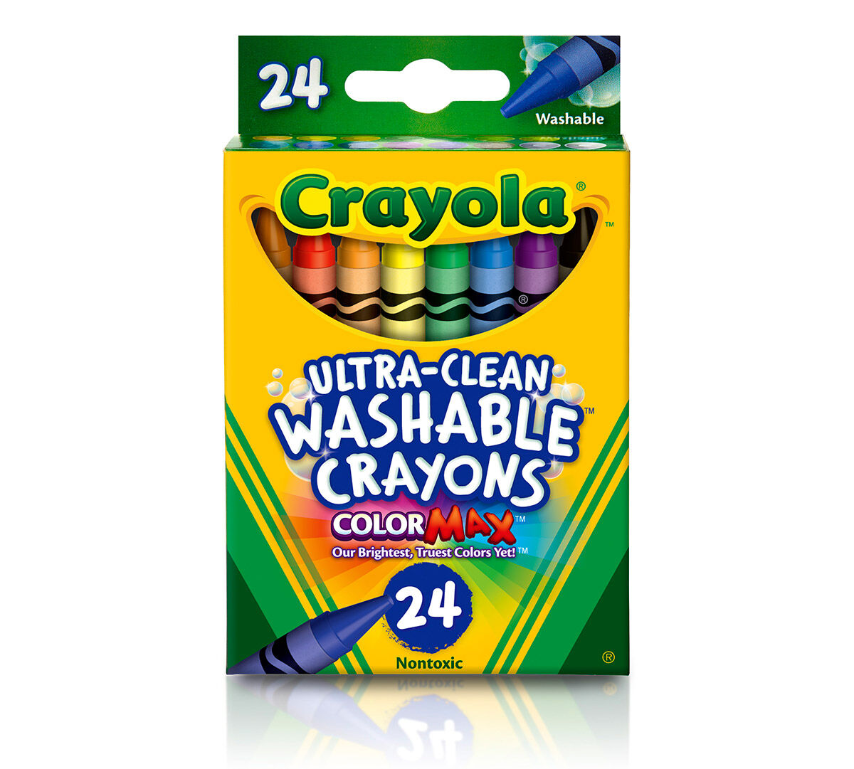UltraClean Washable Crayons 24 ct. Crayola