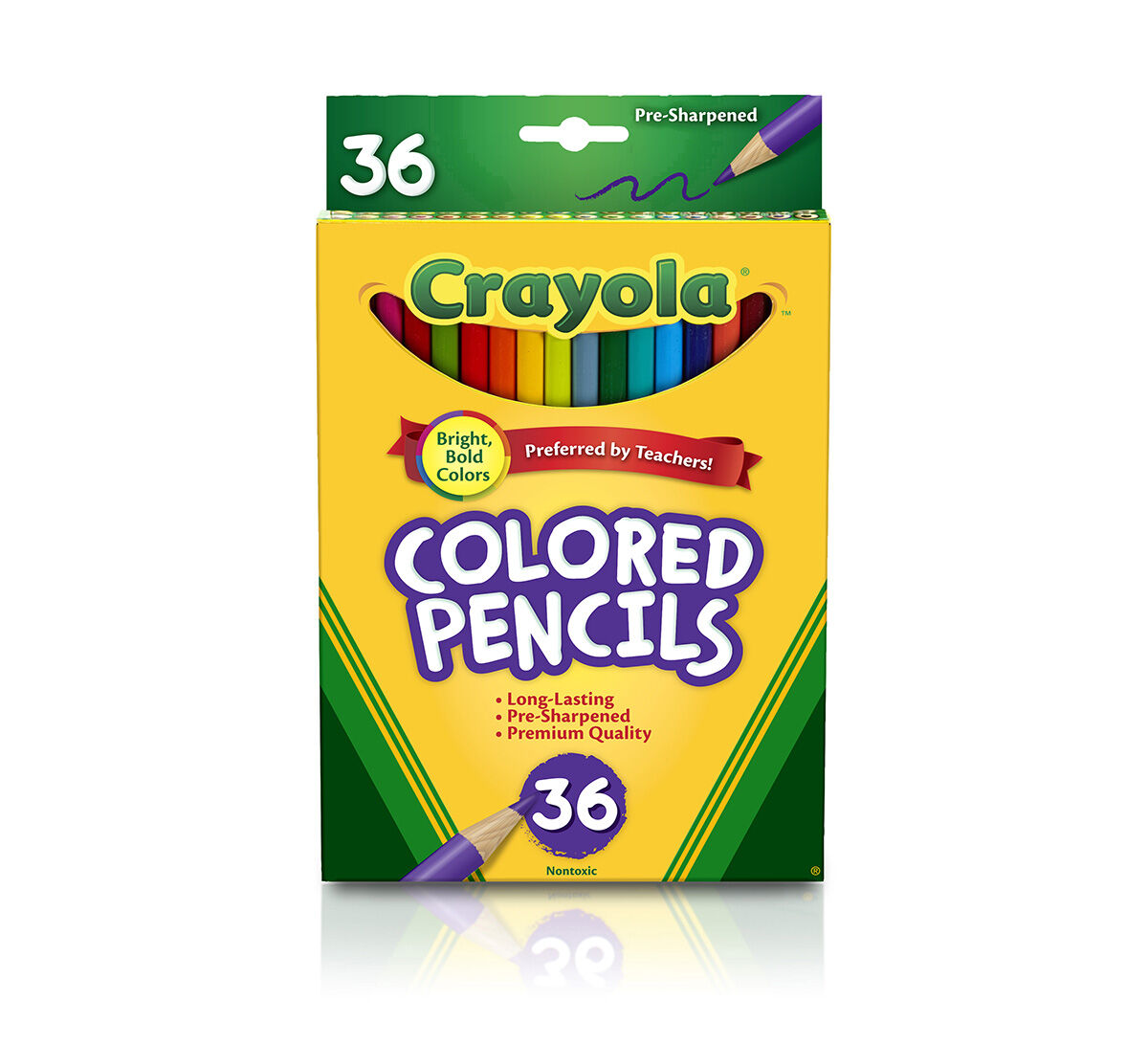 Colored Pencils, Long 36 ct. Crayola