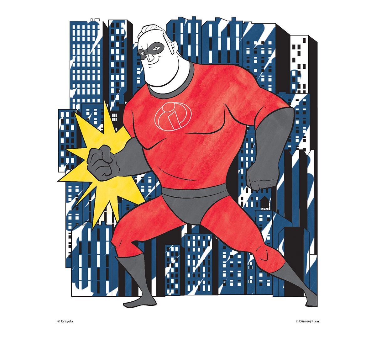 Crayola, Incredibles 2, Color Wonder Mess-Free Coloring Pad and Markers Crayola, Incredibles 2, Color Wonder Mess-Free Coloring Pad and Markers
