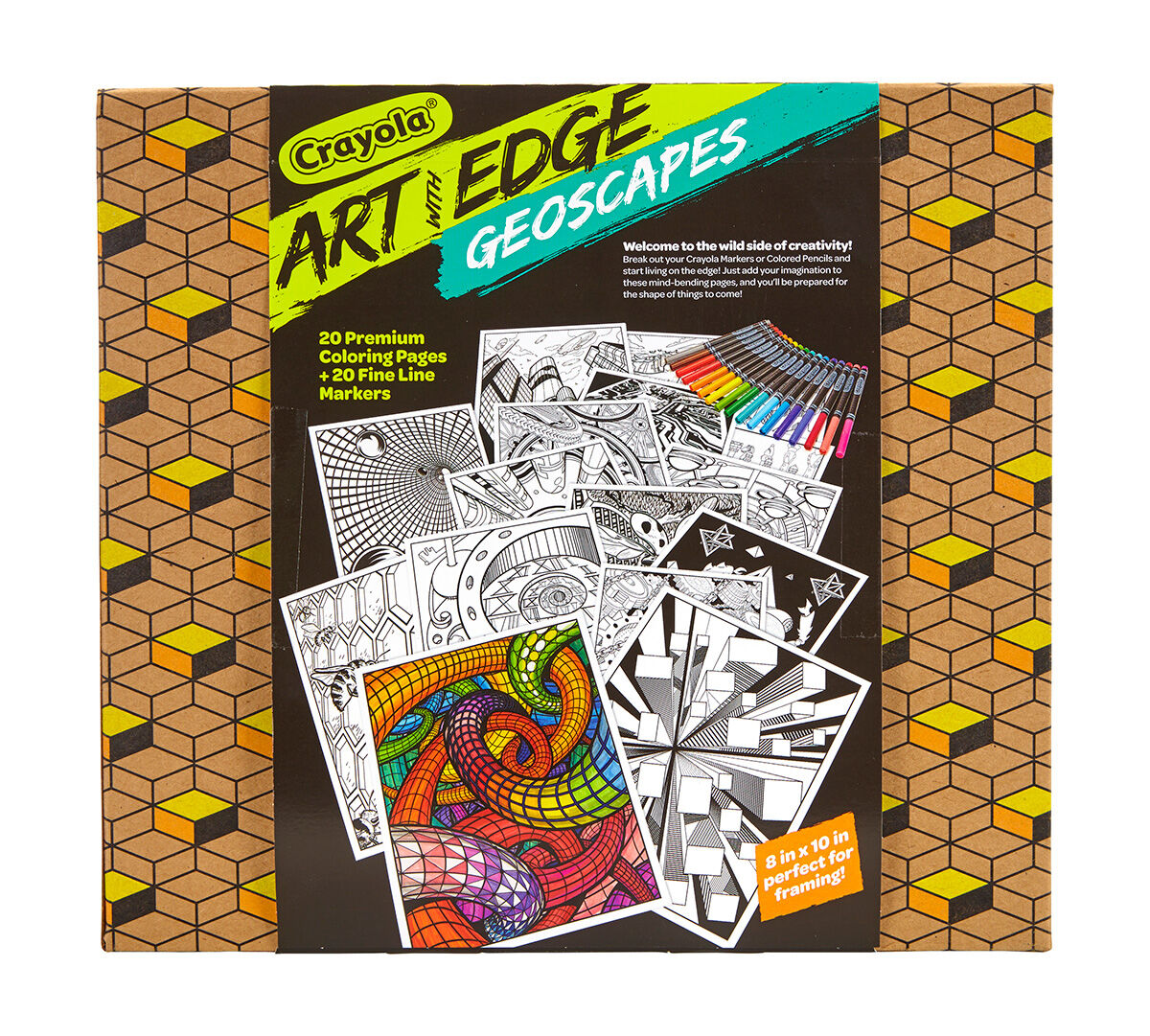 Art with Edge, Geoscapes Crayola
