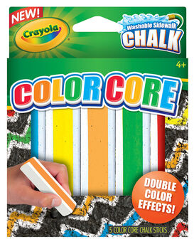 Special Effects Sidewalk Chalk - Color Core - Crayola