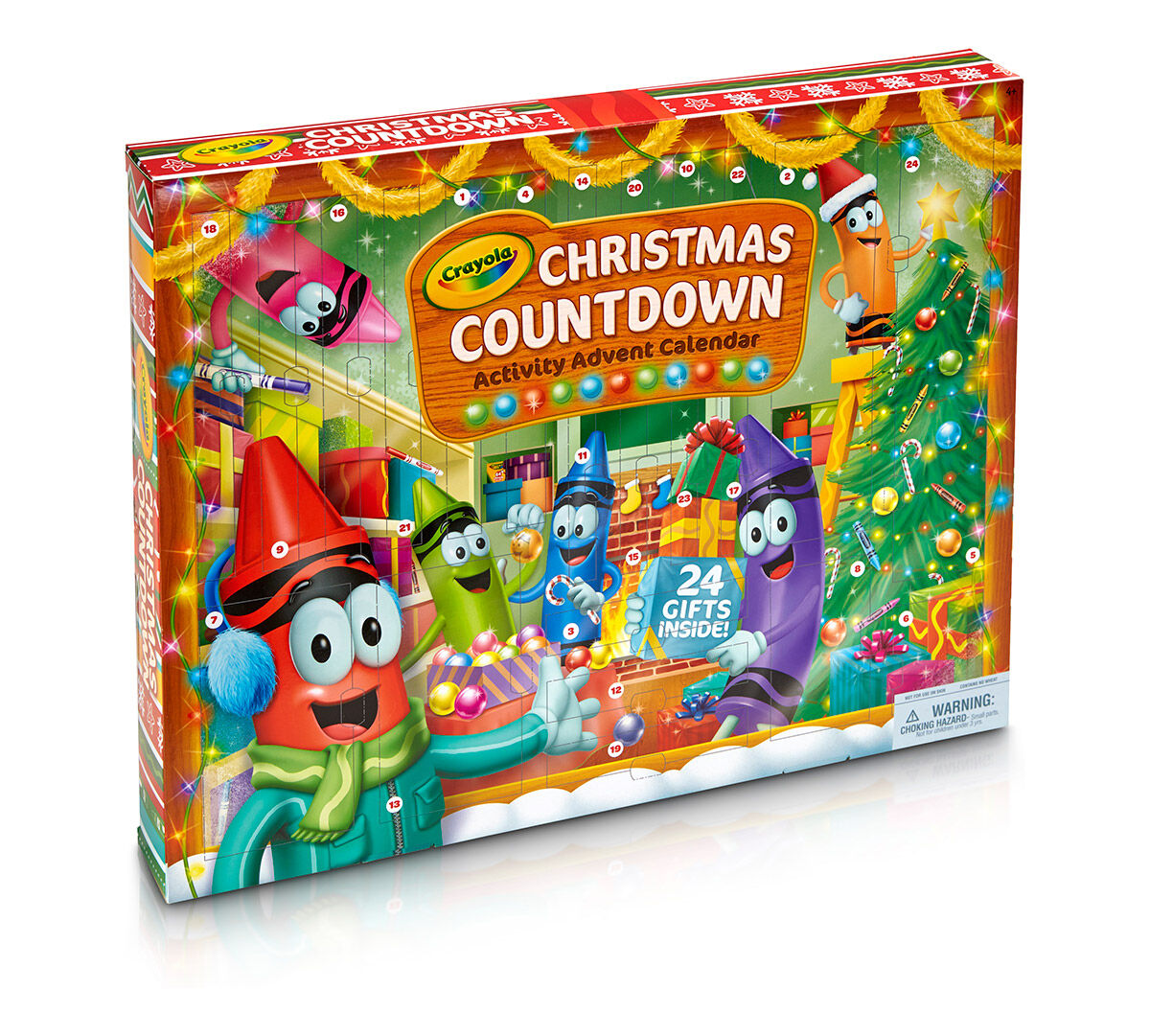 Christmas Countdown Activity Advent Calendar Crayola