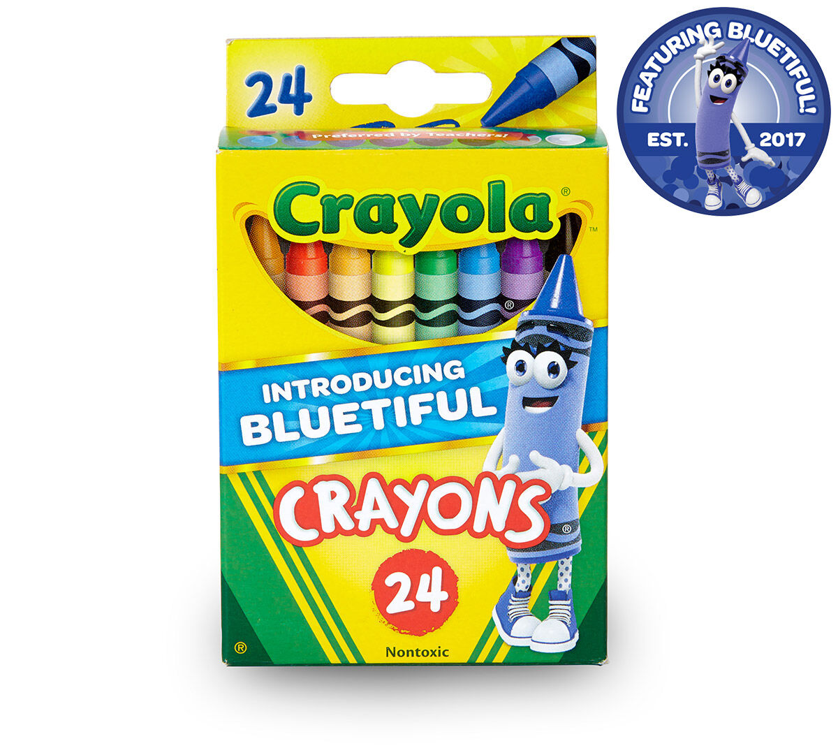 Bluetiful Crayola 24 Crayons