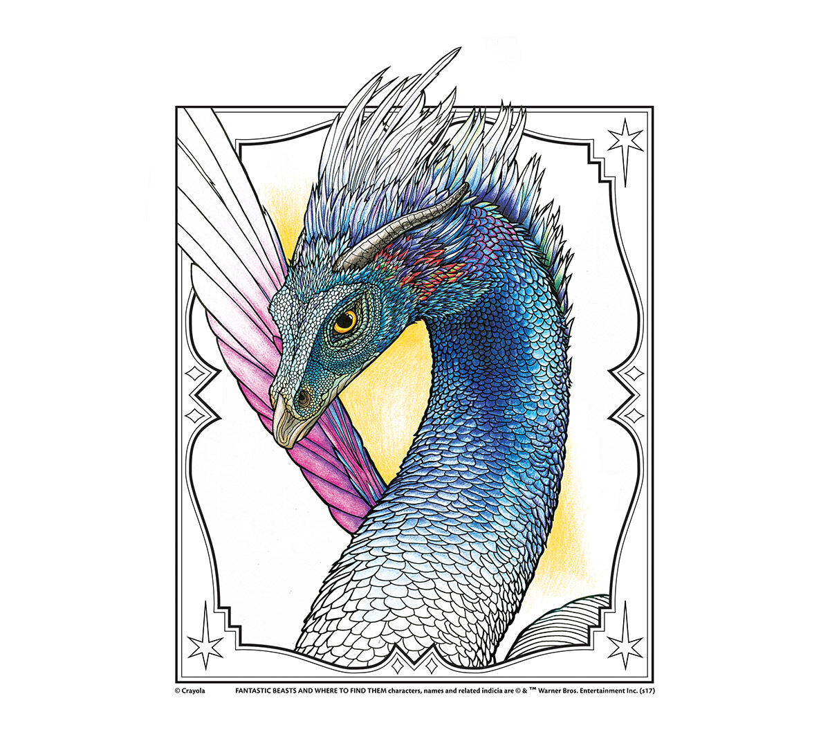 Art With Edge Fantastic Beasts Coloring Pages