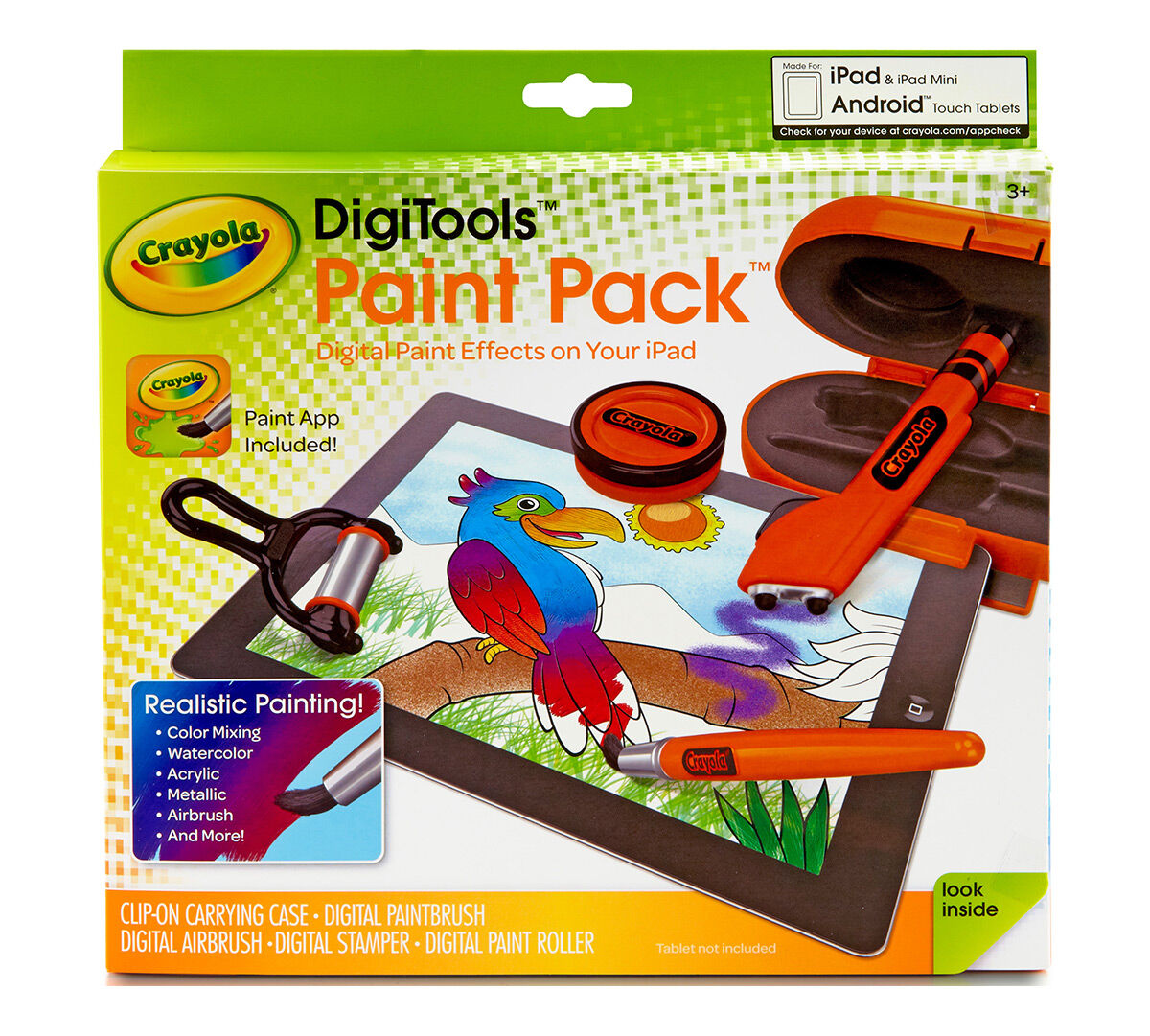 Crayola DigiTools Paint Pack Kit for iPad & Android