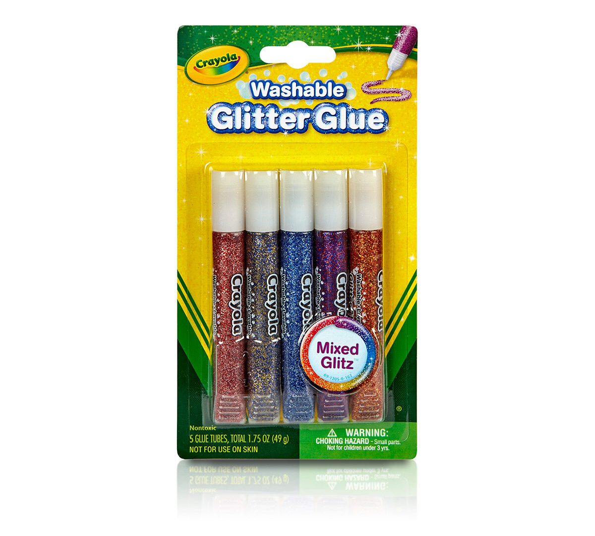 Add Sparkle to any design with Crayola Glitter Glue