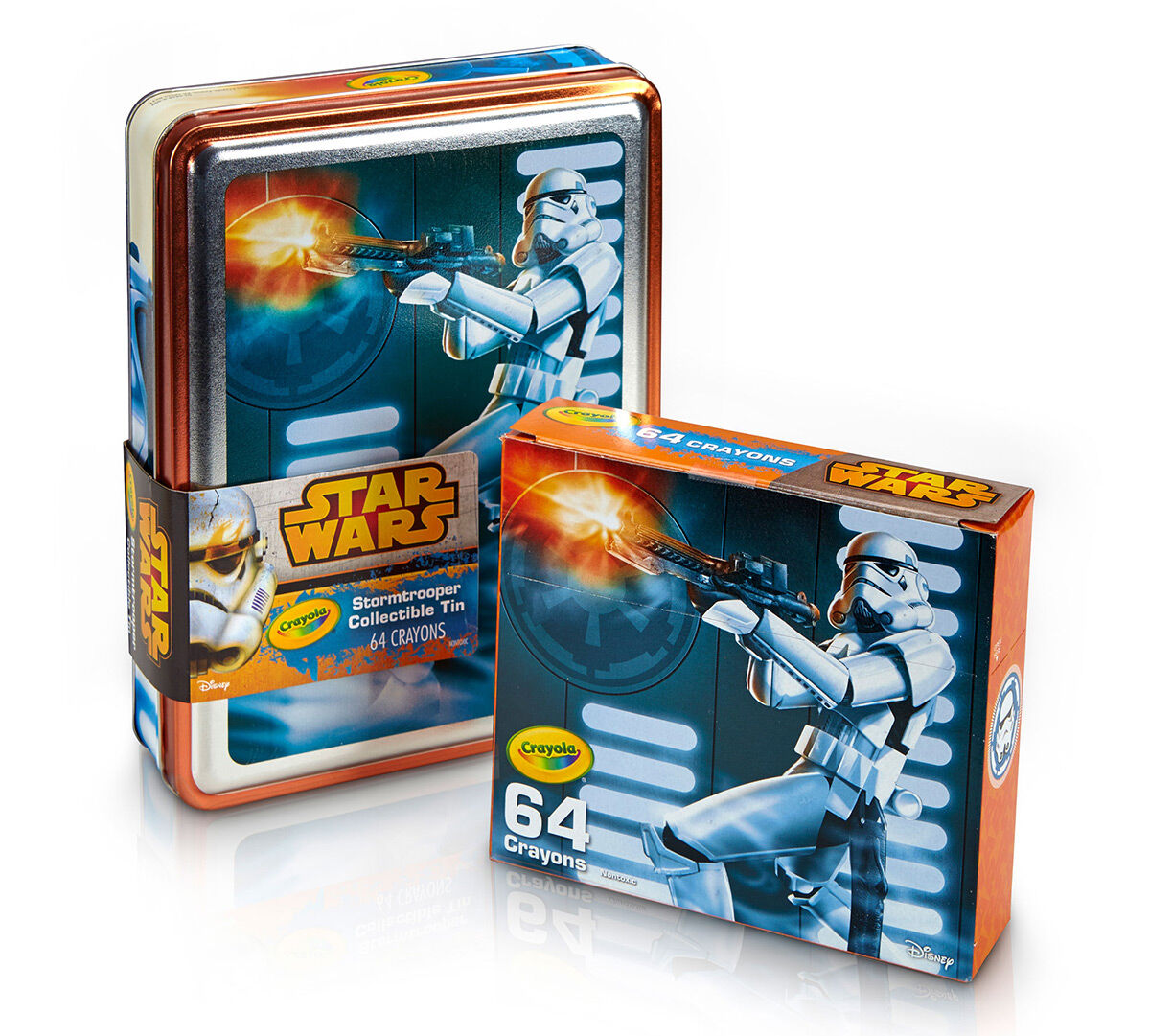 Star Wars, Stormtrooper Tin and Crayon Box