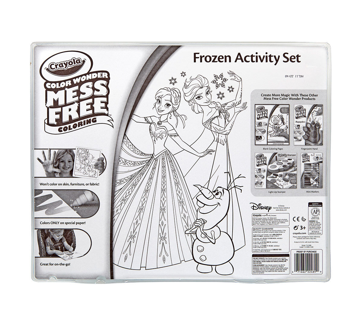 Color Wonder Mess Free Frozen Activity Set - Crayola