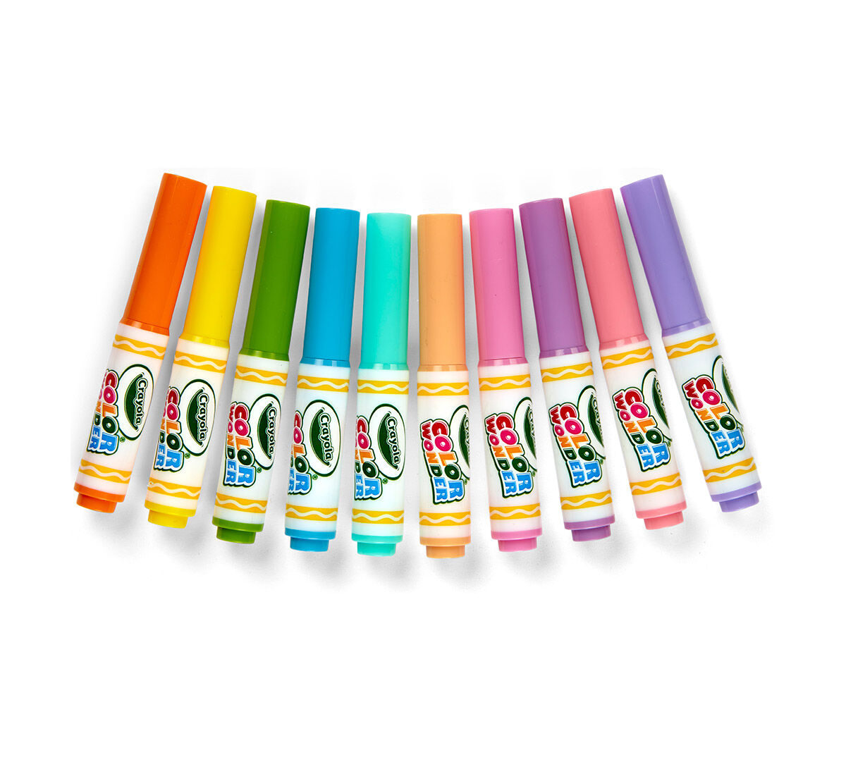 Color Wonder Mini Markers 10ct Pastel Crayola