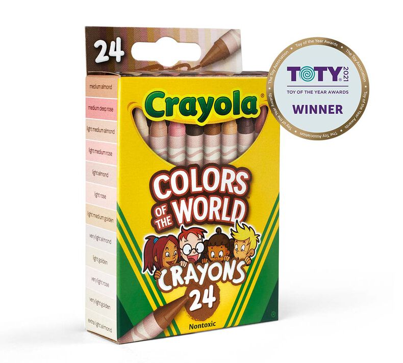 Skin Tone Crayons, Art Supplies for Kids