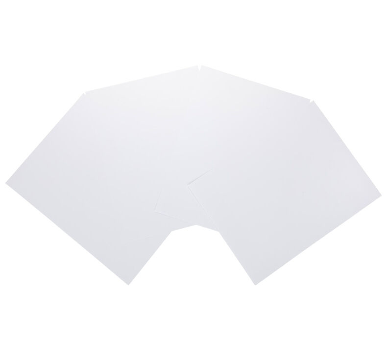 Trees Heavy Weight Premium Quality Construction Paper - White - A3