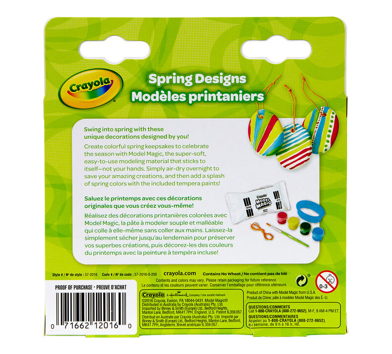 Model Magic Springtime Crafts