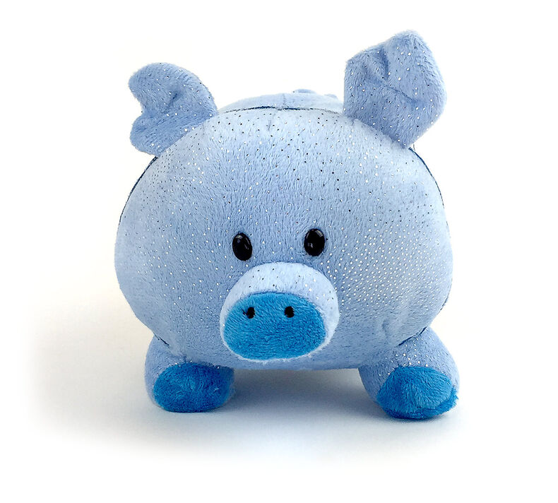 Plush Piggy Bank-Choose your color