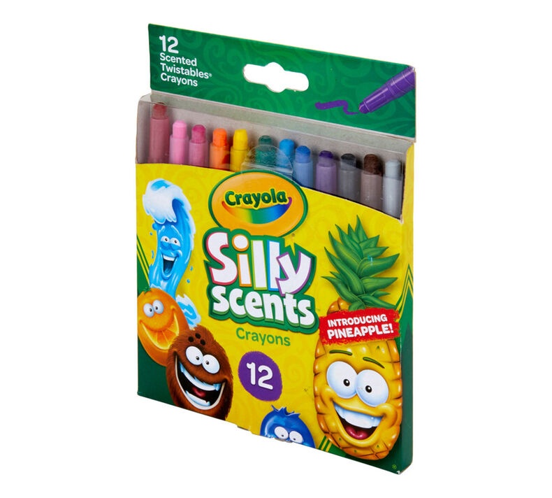 Silly Scents Mini Twistables Crayons, Sweet Scents, 12 Count