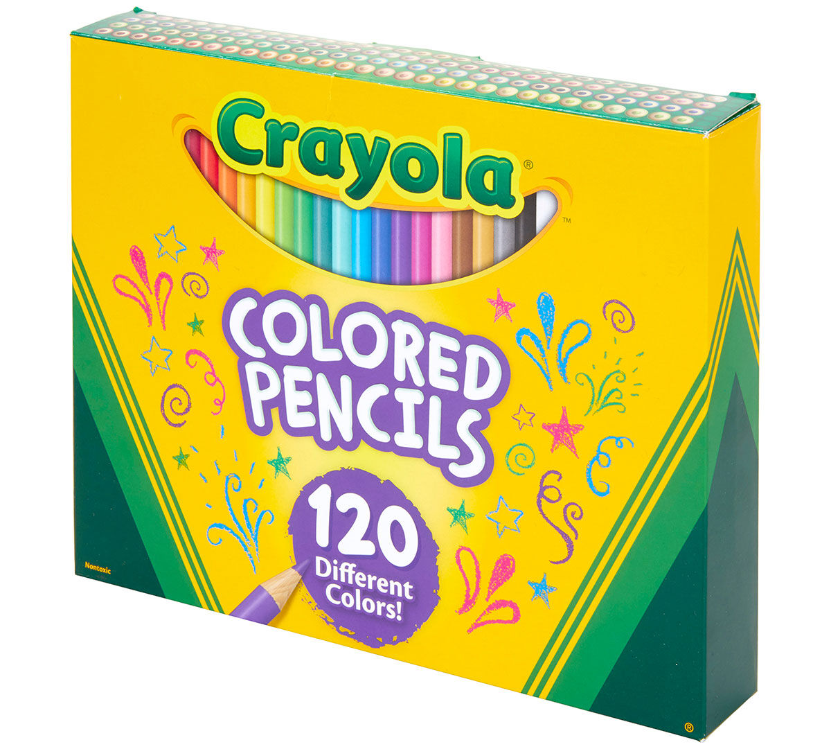 120 ct. Colored Pencils, 120 different colors Crayola