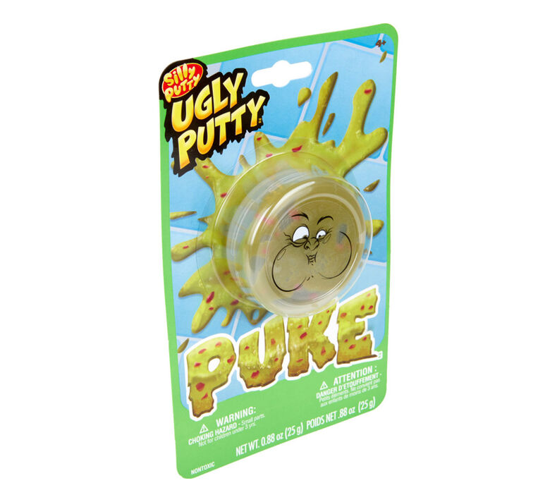 Silly Putty Ugly Putty, Puke, 1 Count