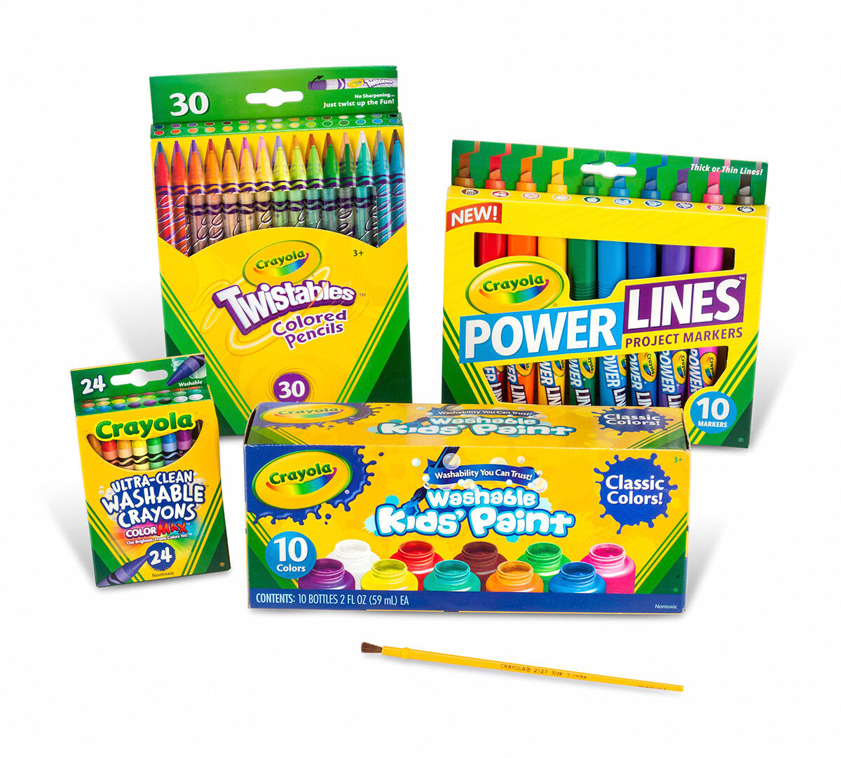 4th-6th Grade School Supplies Set with Paint