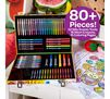 Silly Scents Inspiration Art Case 80 plus pieces! 52 Silly Scents tools, 16 Neon Crayons, 15 Coloring Pages