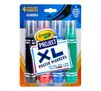 XL Poster Markers, Classic Colors, 4 Count Front View of Package