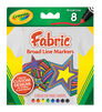 Broad Line Fabric Markers, 8 ct.