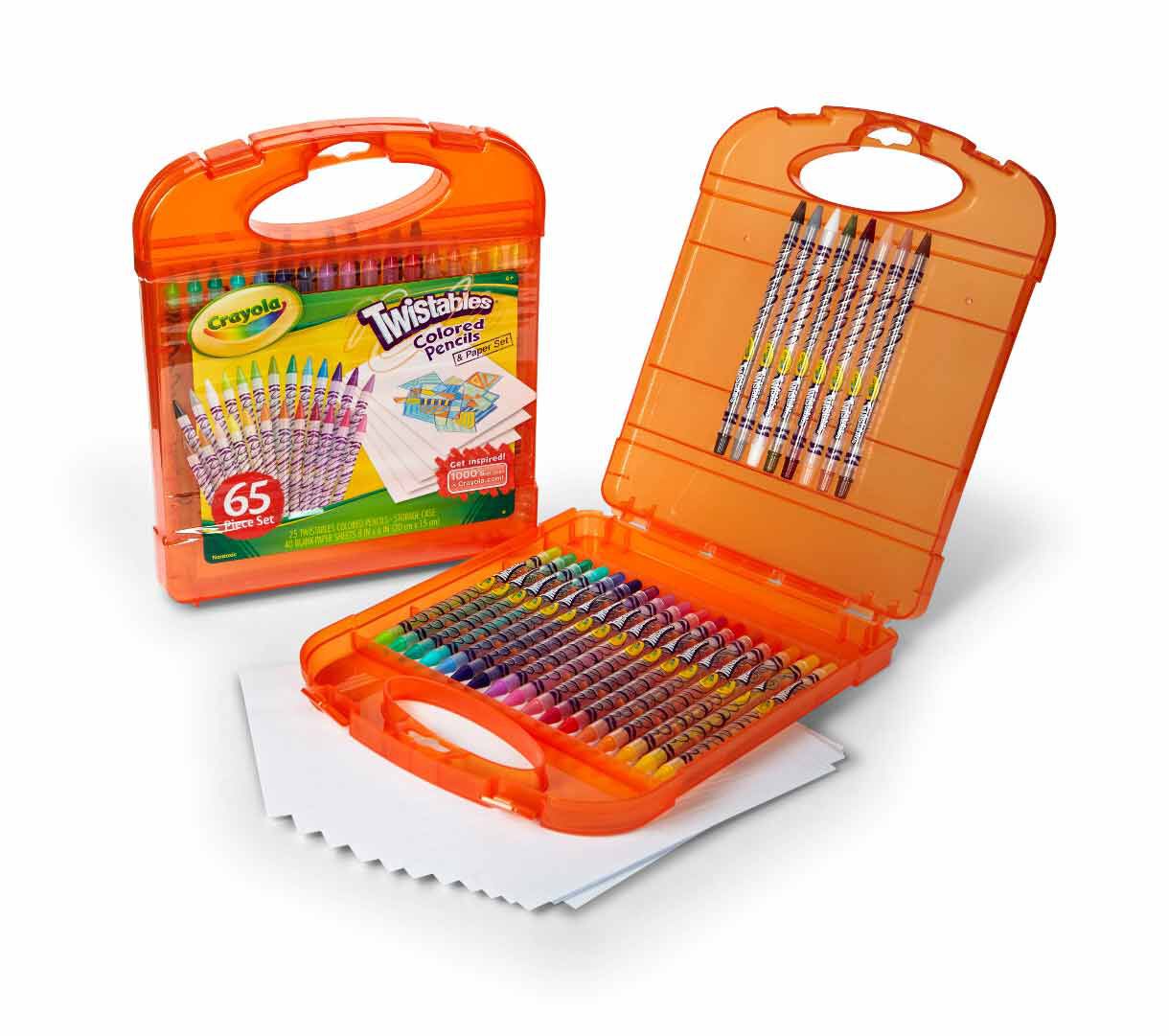 Twistables Colored Pencil & Paper Set Crayola