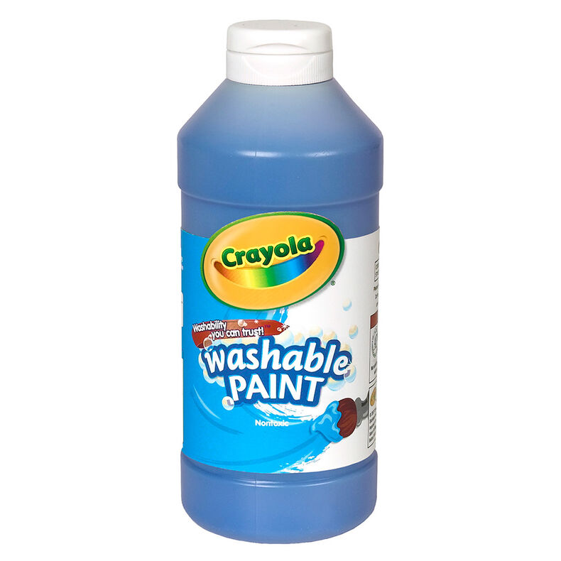 Washable Paint 16-oz. Blue