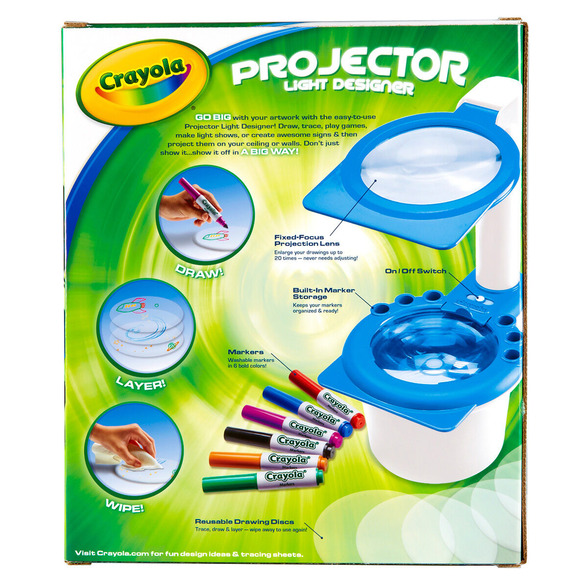 Crayola Projector Light Designer & Light Projector