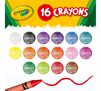 Crayola Crayons, 16 Count color swatches