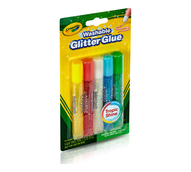 Super Sparkle Washable Glitter Glue 5 ct.
