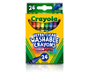 Ultra-Clean Washable Crayons, 24 Count Front View