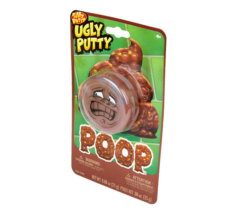 Silly Putty Ugly Putty, Poop, 1 Count