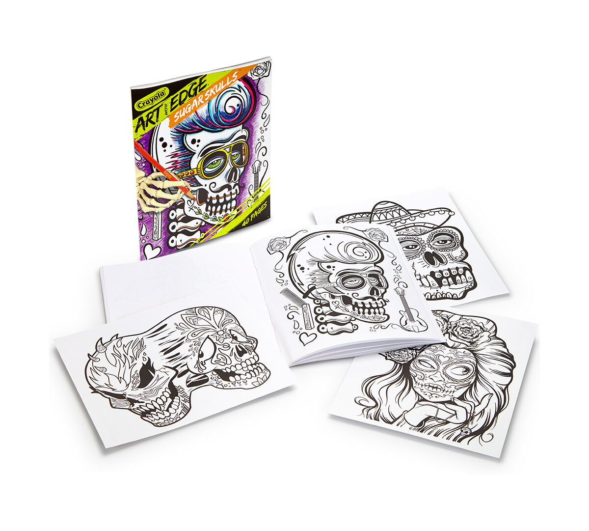 Art with Edge Sugar Skulls Crayola - 04 0031 0 Product Art With Edge Sugar Skulls H2 