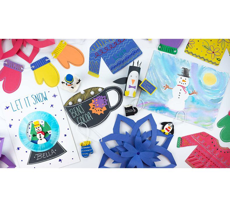 Camp Craft Box Winter & Supply Kit for Kid