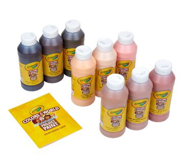 Brown Acrylic Paint 32 Oz - 1 Piece - Educational And Learning Activities  For Kids